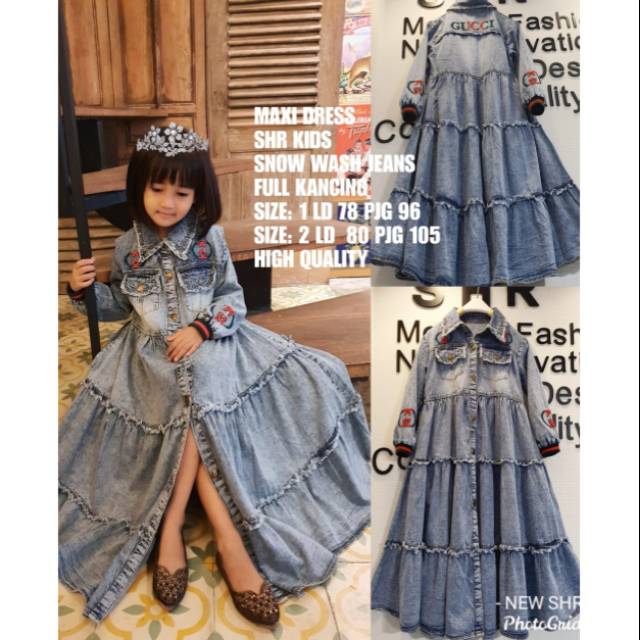 MAXI DRESS GUCCI BY SHR KIDS