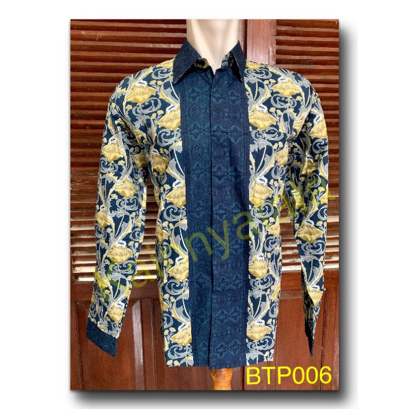 . Batik Solo Lengan Panjang Pria