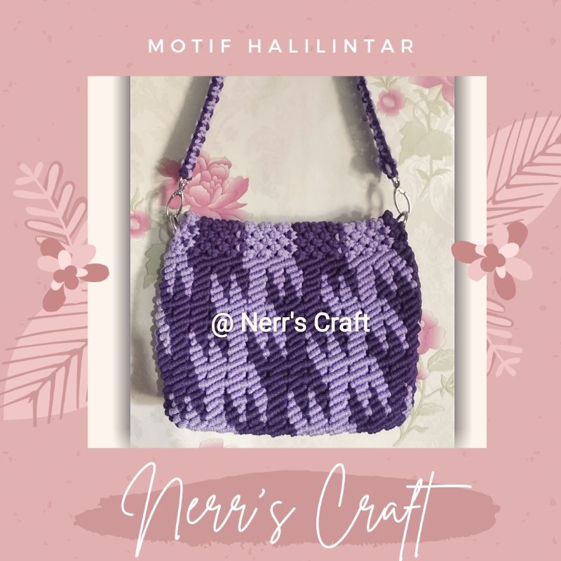 Tas Tali Kur Motif Halilintar