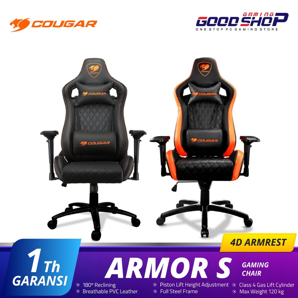 Cougar Armor S Unparalleled Comfort - Gaming Chair