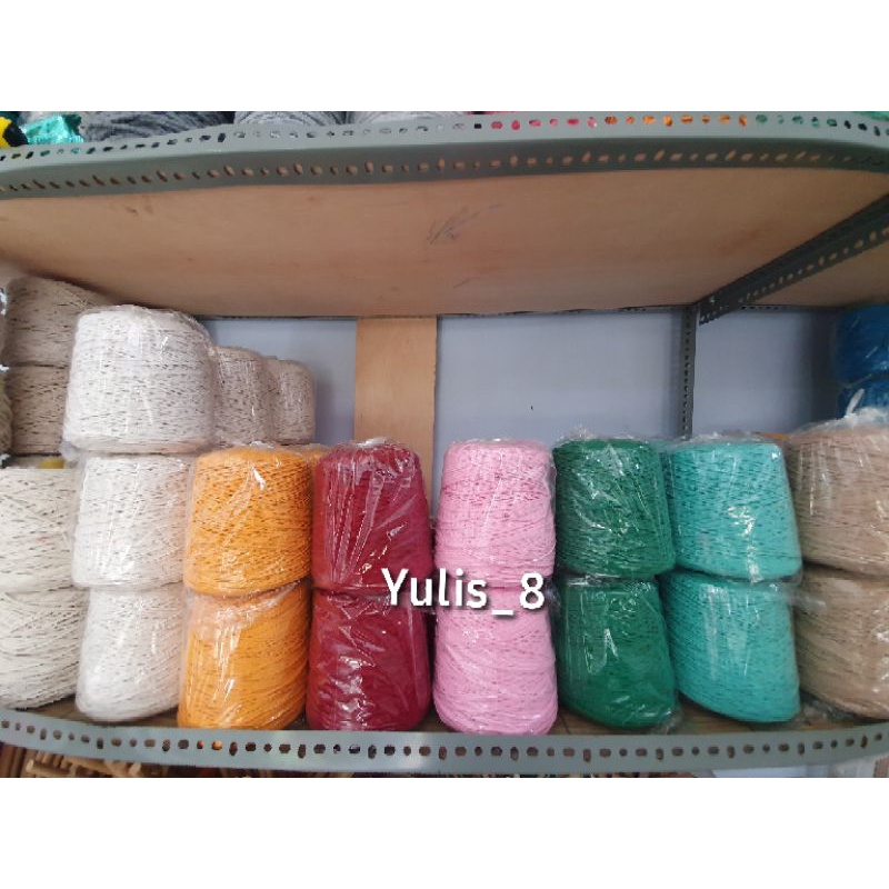 tali macrame 2mm berat 1/2kg