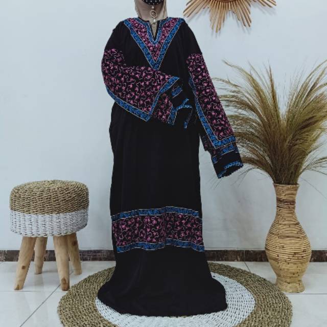 MUKENA BLUSH ARAB LENGAN DOBEL