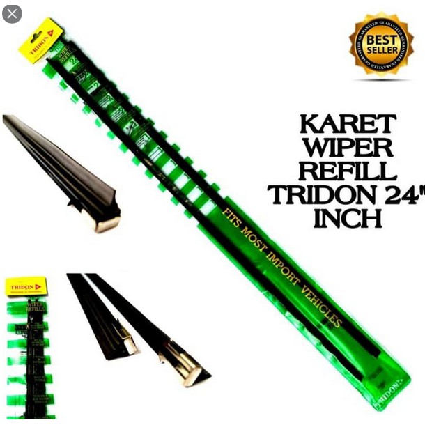 Refil Refill Karet Wiper Isi Ulang Wiper Depan Ukuran 24 Inch ISI 2 TMC tridon