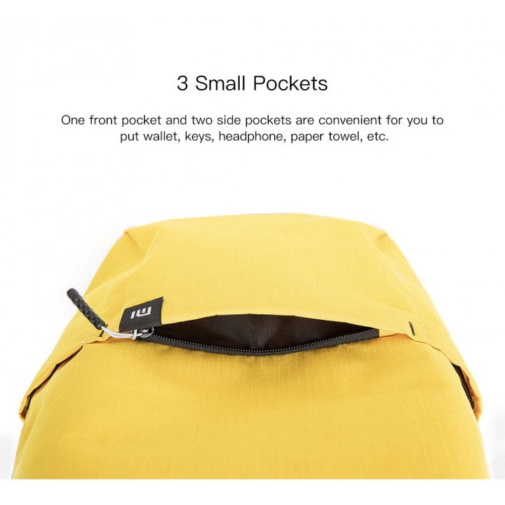 Original XIAOMI Mi Mini Small Lightweight Waterproof Backpack 10L