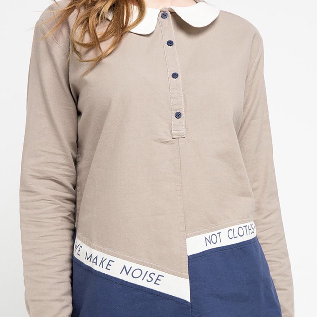 KEMEJA WANITA Line square RA JEANS-1