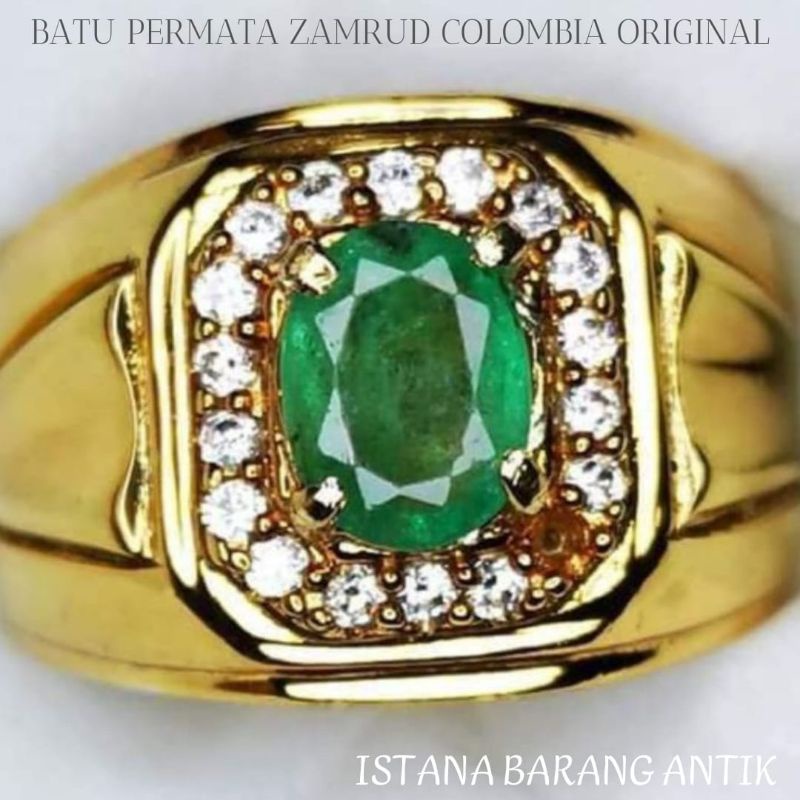 CINCIN BATU PERMATA ZAMRUD COLOMBIA