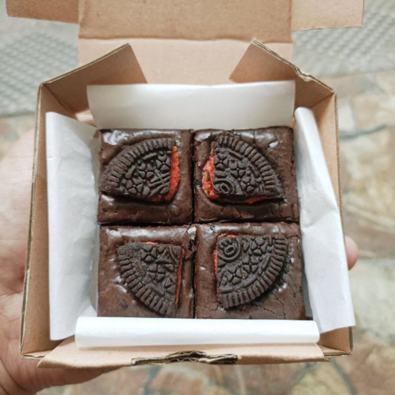 

Fudgy Brownies Sekat Panggang Mini / 7x7