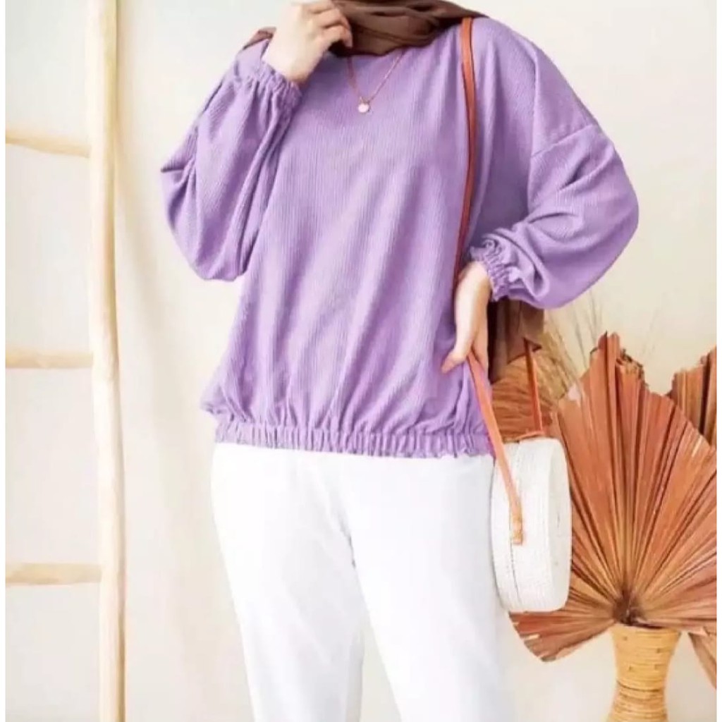 Khaffy Atasan Blouse-Atasan Wanita BLOUSE