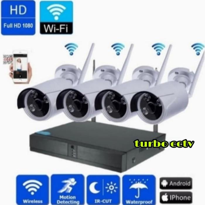 High Quality Hd 4 Channel H264 Wireless Nvr & Ip Cctv Kit Dvr Wifi
