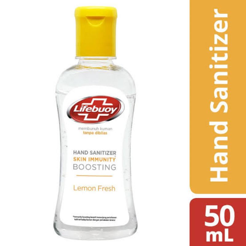 Lifebuoy Hand Sanitizer 50mL Lemon Fresh / Gel Cuci Tangan