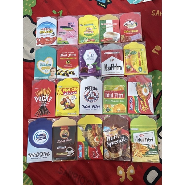 

AMPLOP LEBARAN MOTIF SNACK VIRALLLL SIZE MEDIUM 7x12 nara