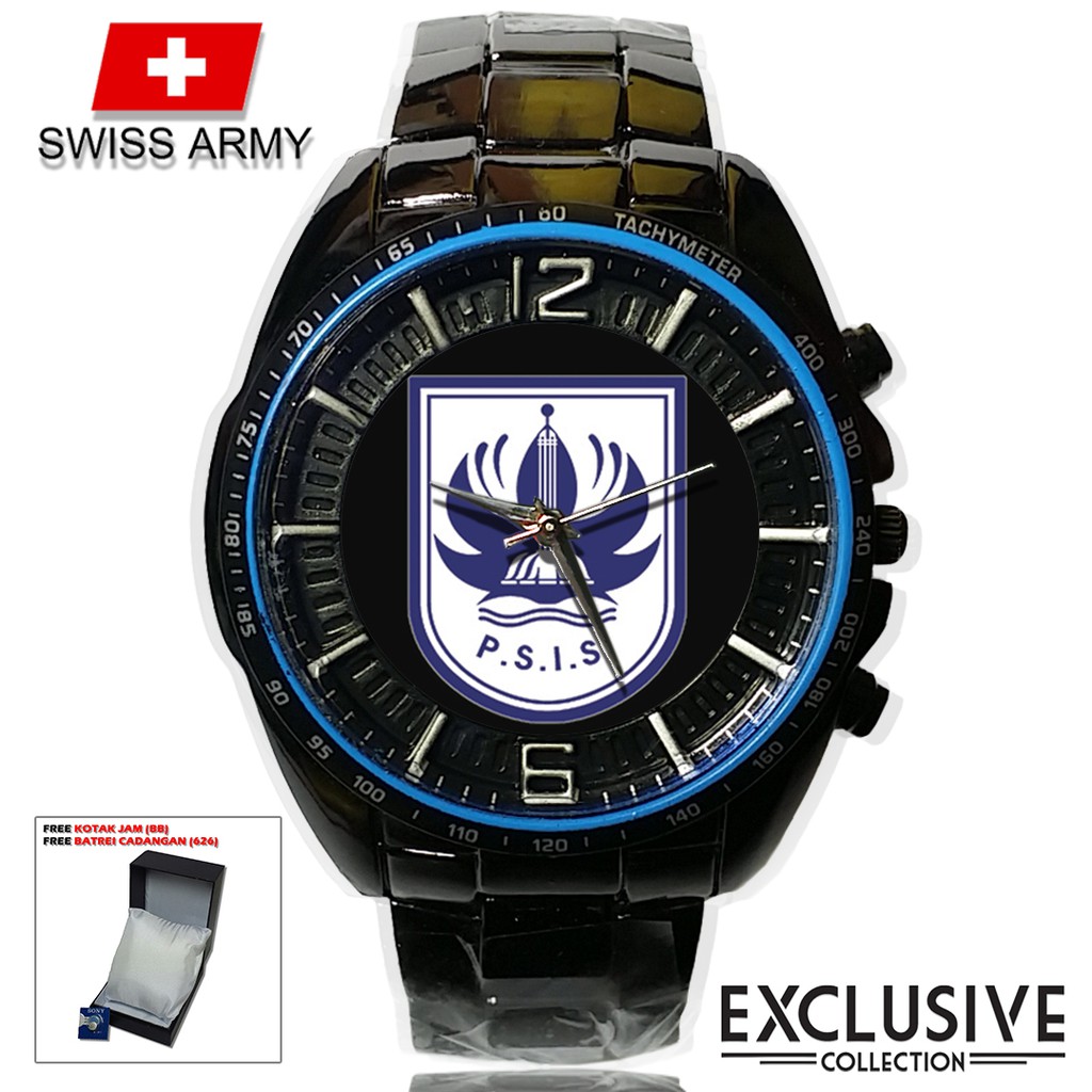 (Istimewa Bossque) Jam PSIS Rantai Sport (Elegan)