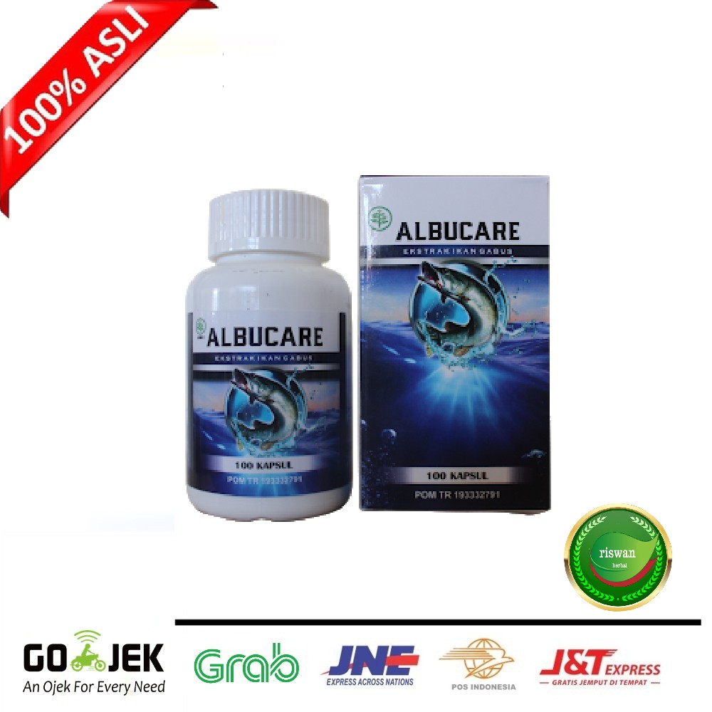 ORIGINAL IKAN GABUS | KAPSUL IKAN GABUS | ALBUCARE 100% ORIGINAL POM TR