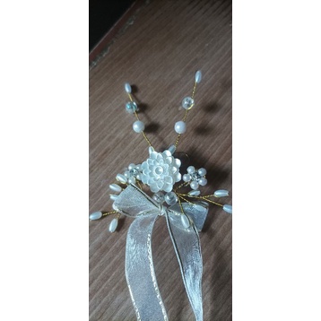 Corsage Pengantin | Bunga Jas | Bunga Jas Pengantin pin panitia