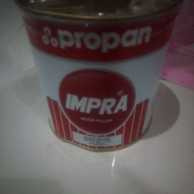Dempul Kayu / Wood Filler Impra ( Warna Kamper - Jati)