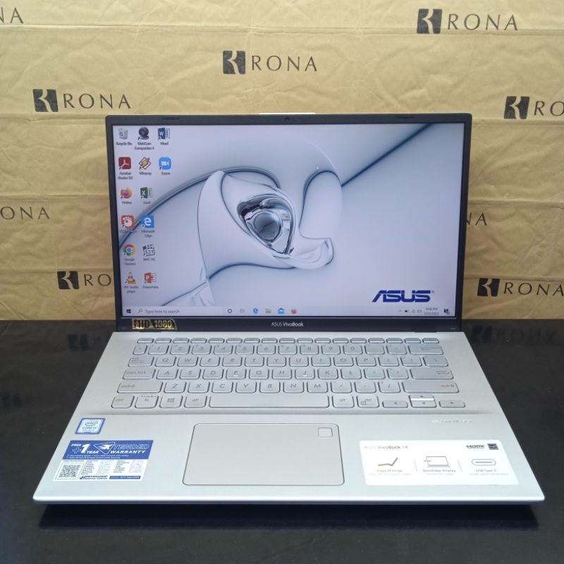 Laptop 2nd ASUS A412FA Intel Core i3-8145U 4GB SSD 512GB