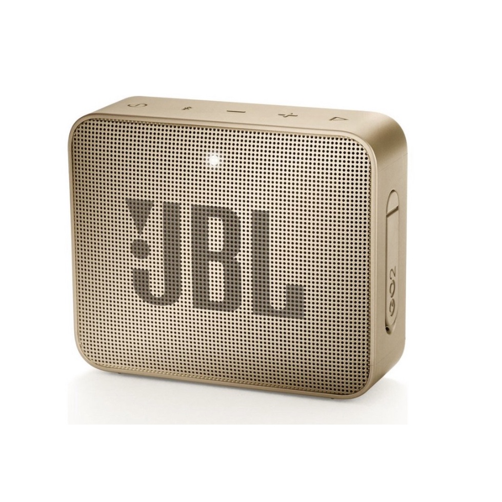 JBL Go 2 Wireless Bluetooth Speaker By Pods Indonesia-Gold