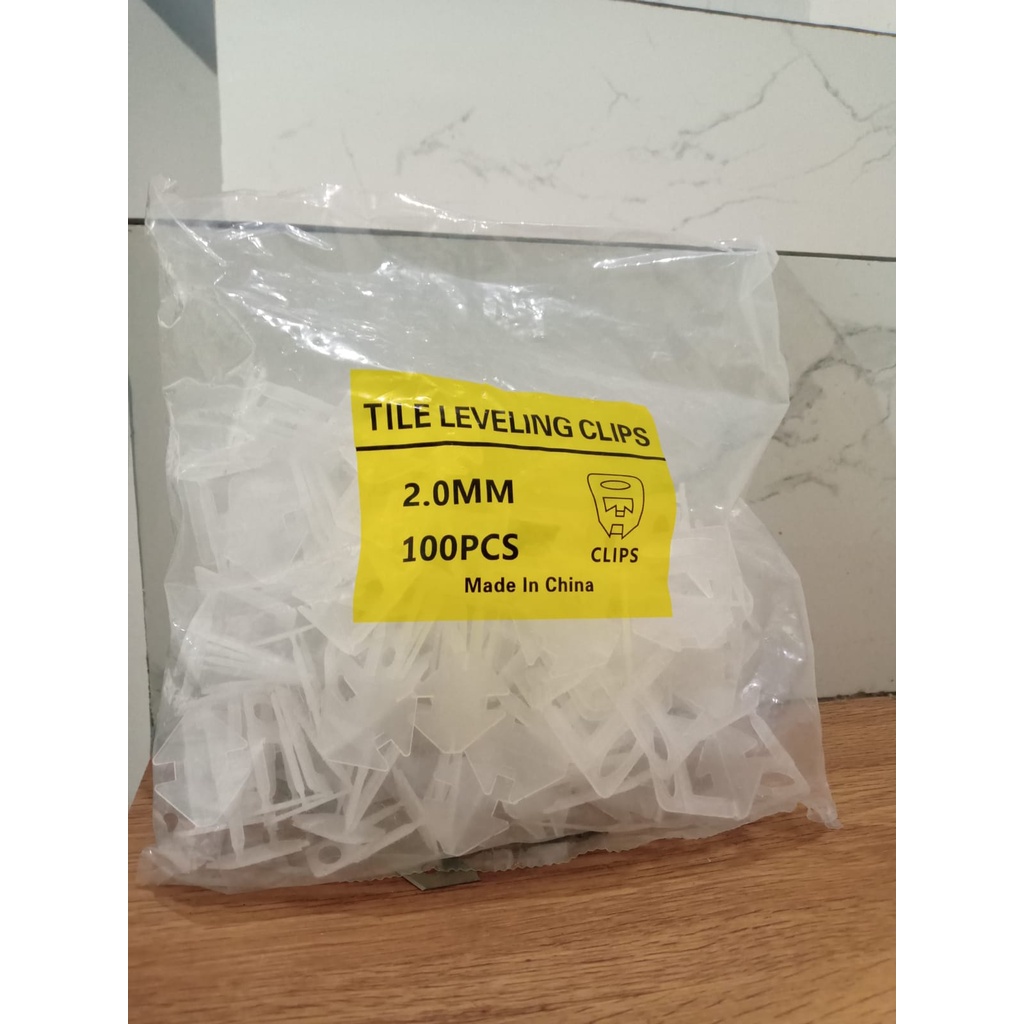 Clip Tile Leveling System 2MM Untuk keramik/granit