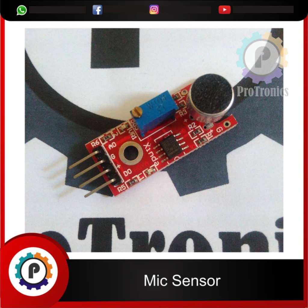 Microphone Sound Sensor Modul Mic