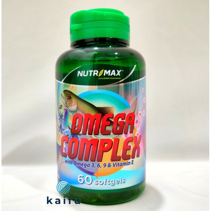 Nutrimax Omega Complex With Omega 3, 6, 9 & Vitamin E Shopee Indonesia