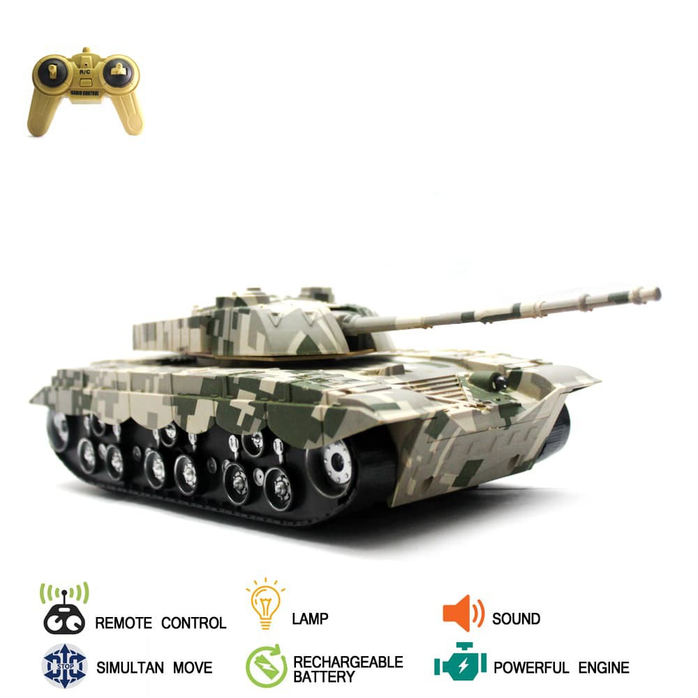 Mainan Remote Control RC Tank Tiger