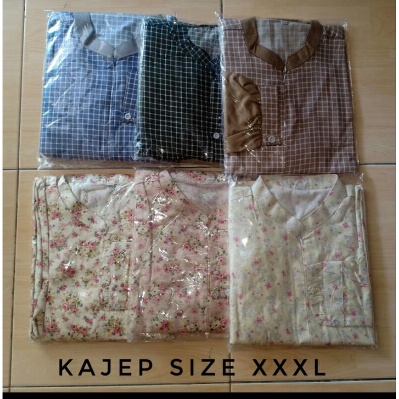 Gamis Katun Jepang Ori Jumbo Size Xxxl Ld 130