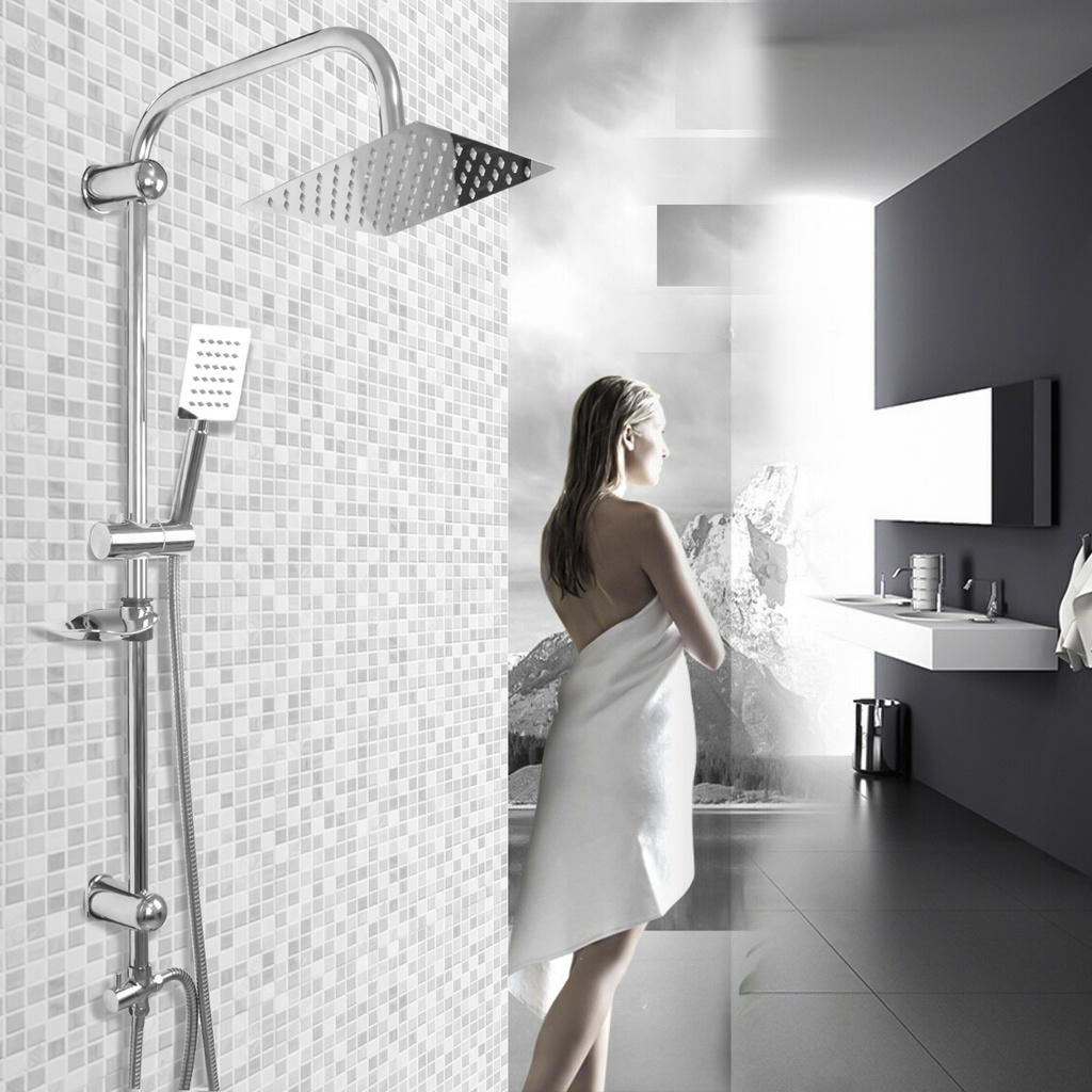 Jual Homeneeds Wall Mounted Shower Paket Lengkap Shower Kotak Bahan Abs ...