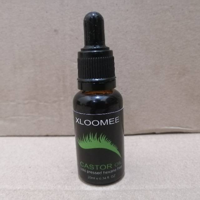 [ NATURAL ] XLOOMEE CASTOR OIL SERUM BULU MATA 100% ORIGINAL! EYEBROW PELENTIK PENUMBUH BULU MATA