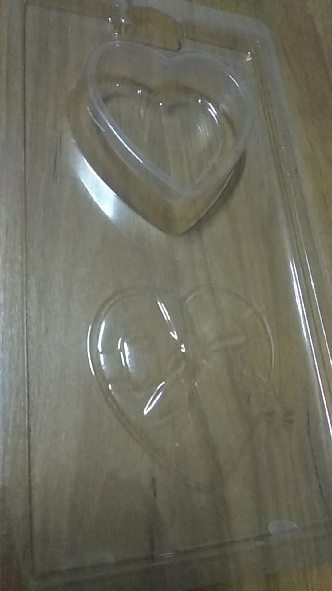 Cetakan Coklat/puding Model Box Kotak Bentuk Hati Valentine / Ttc 148 Gieshop