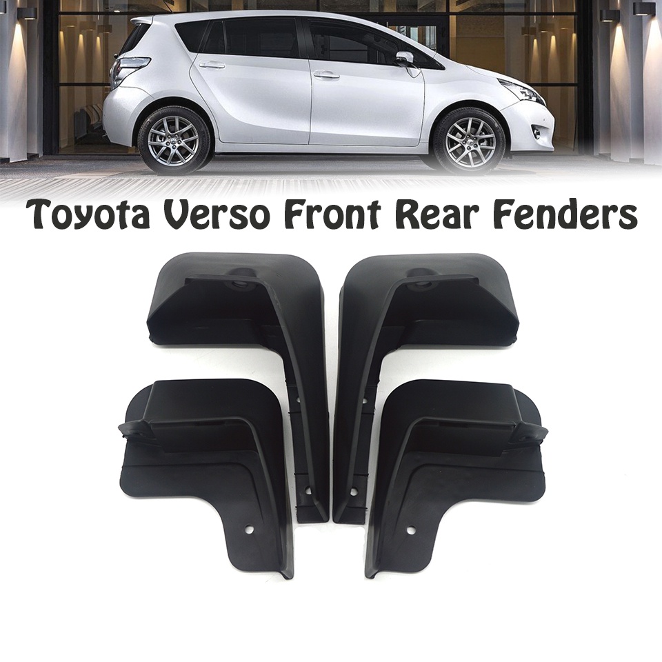 1 Set Mud Flap Pelindung Splash Untuk Fender Mobil Toyota Verso 2009 2010 2011 2012 2013 2014 2015 2016