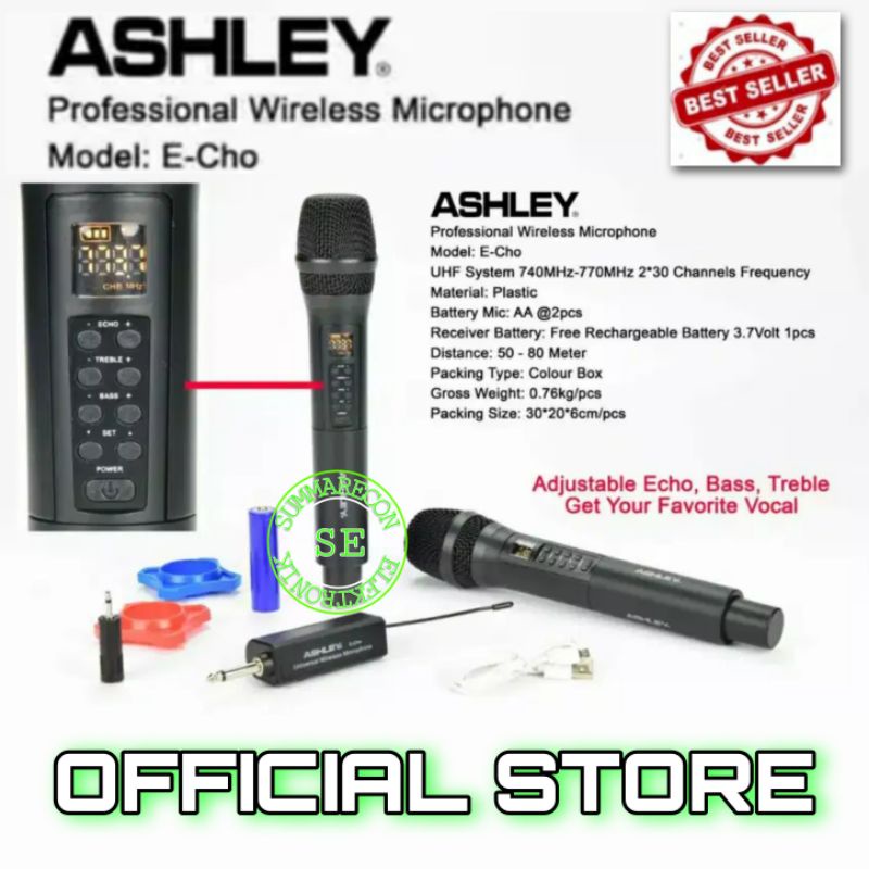 mic wireless ashley original ashley e cho