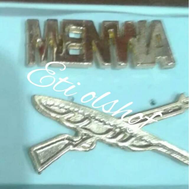 Pin monogram MENWA/IARMI