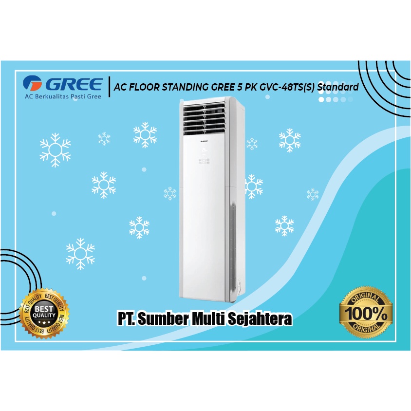 AC FLOOR STANDING GREE 5 PK GVC-48STS Standard