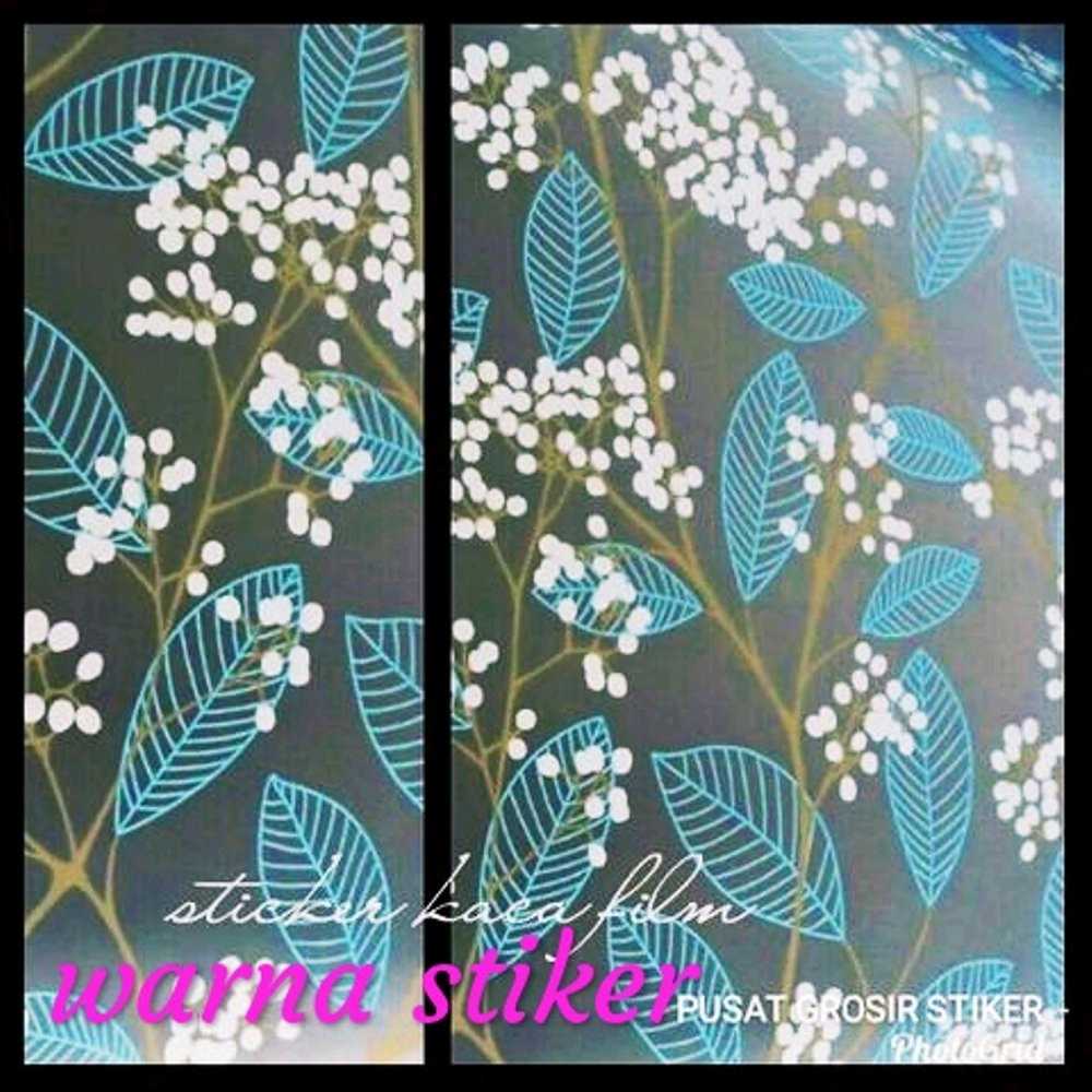 Paling Inspiratif Motif Daun Stiker Kaca Motif Terbaru