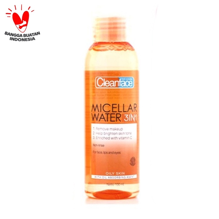 CLEAN FACE MICELLAR WATER/FACIAL WASH/TONER