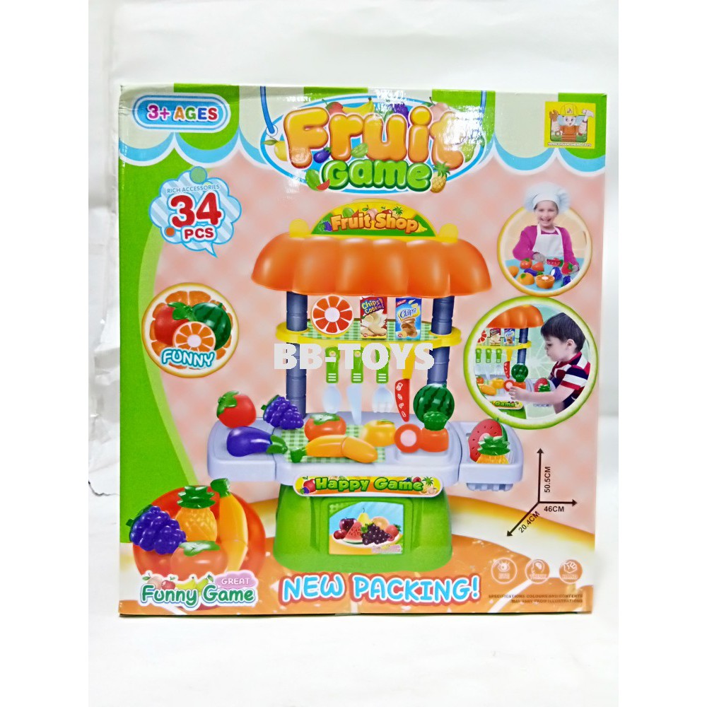 Mainan Set Toko Buah - Funny Party Fruit Shop - 36778-107