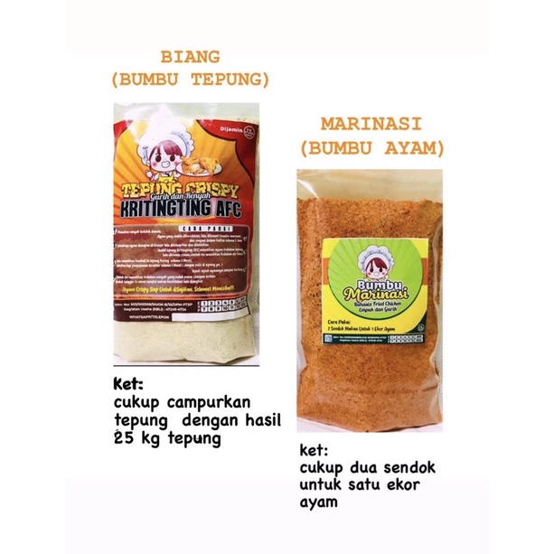 

BUMBU BIANG DAN MARINASI