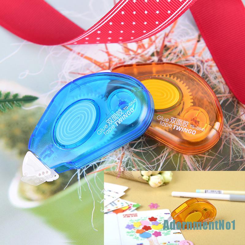 (AdornmentNo1) Pen roller Dua Sisi Warna Biru / Oranye Panjang 5m