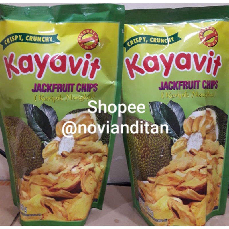 

KAYAVIT KERIPIK NANGKA - JACKFRUIT CHIPS - KRIPIK NANGKA CRISPY 250 GRAM dan 500 GRAM