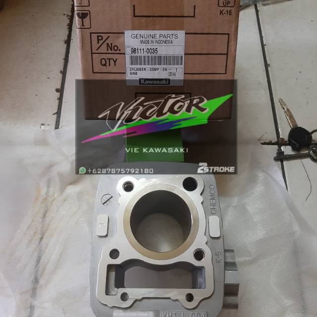 BLOK SEHER PISTON KLX 150 ORIGINAL KAWASAKI
