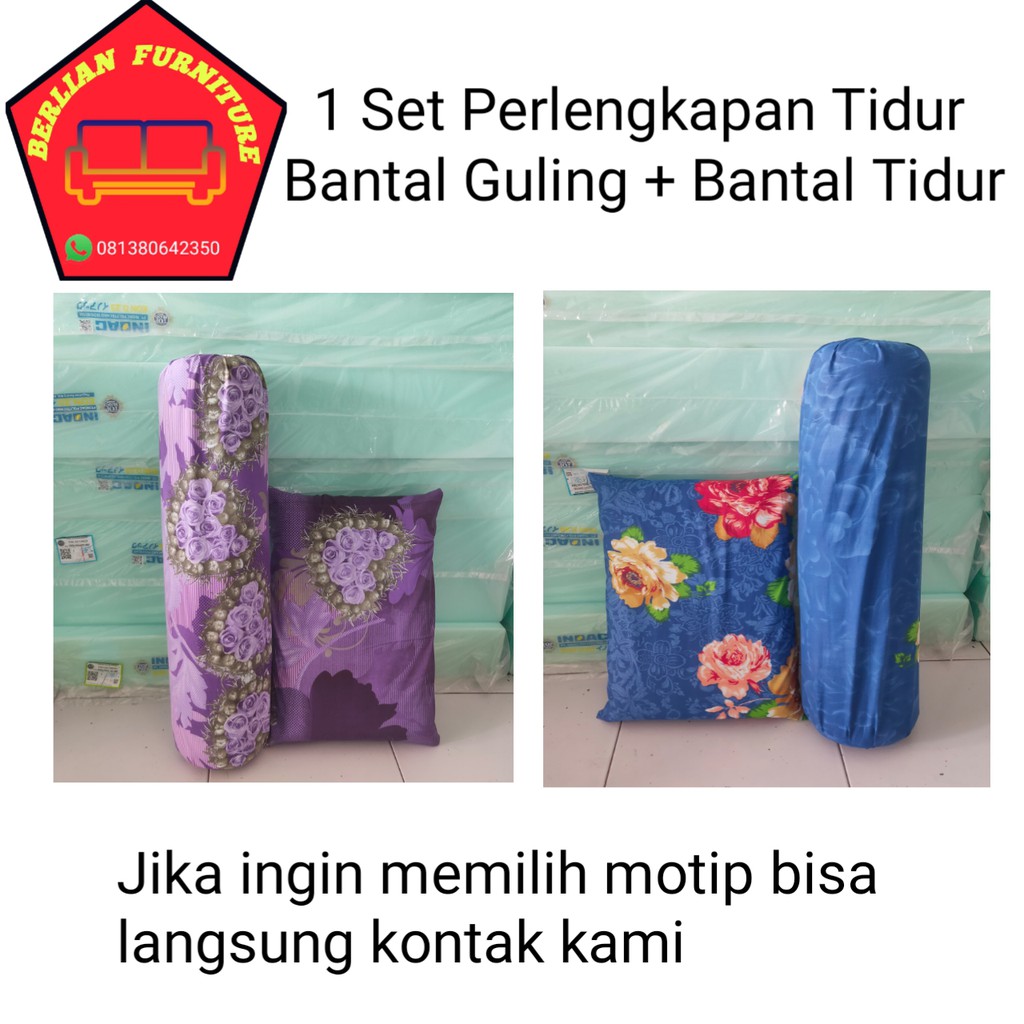 Bantal Guling &amp; Bantal Tidur 1 SET