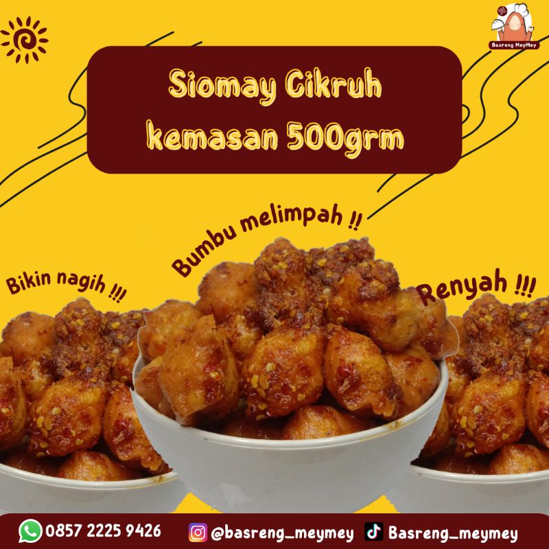 

SIOMAY CIRKRUH by Basreng MeyMey 500grm