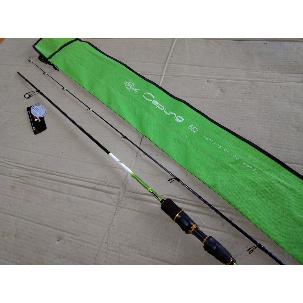 joran pancing spinning Relix Nusantara Capung  Gen 2 UL 662. 632. 662. 702. 732 & 762