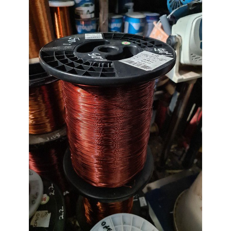 kawat tembaga email 0.45mm perkg kei super aiwai 200 derajat