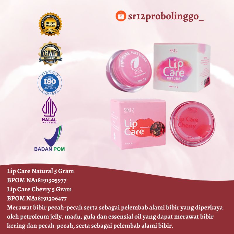 OBRAL LARIS AMPUH BANYAK DICARI Lipcare Pelembab Bibir Hitam Kering Luka Terkelupas Merah Warna Alam