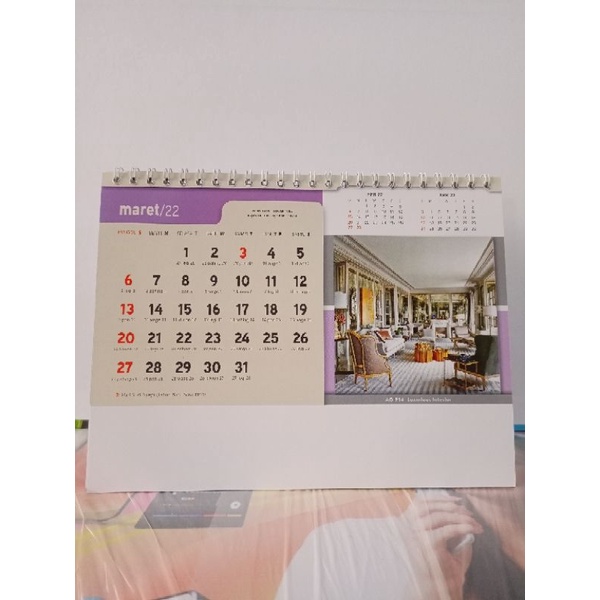 

kalender meja interior 2022