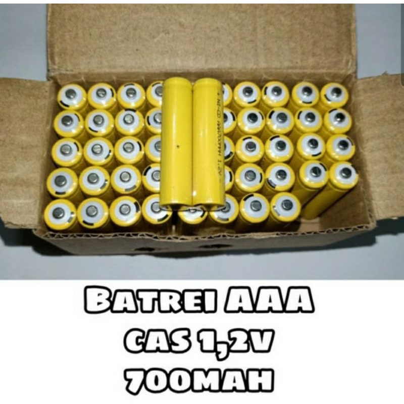 Baterai Cas AAA 1,2v / Baterai AAA Cas Charger