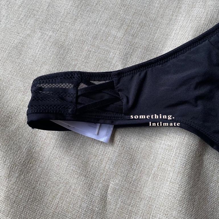 Variance Lingerie Les Quotidiens Stretch Cotton Lace Gstring Thong Celana Dalam Mini Cd Katun Import