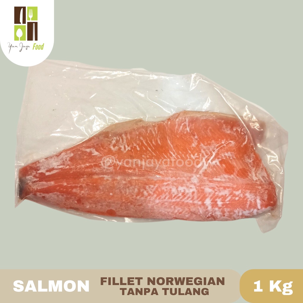 SALMON FILLET NORWEGIAN 1 KG SALMON FROZEN