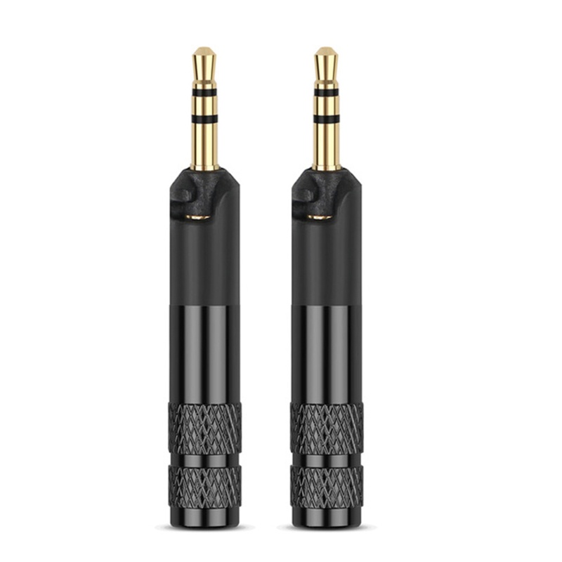 Bt 2pcs Konektor Jack Plug 2.5mm Kualitas Premium Untuk HD558 HD518 HD598 Headphone Tambahan Adaptor Jack